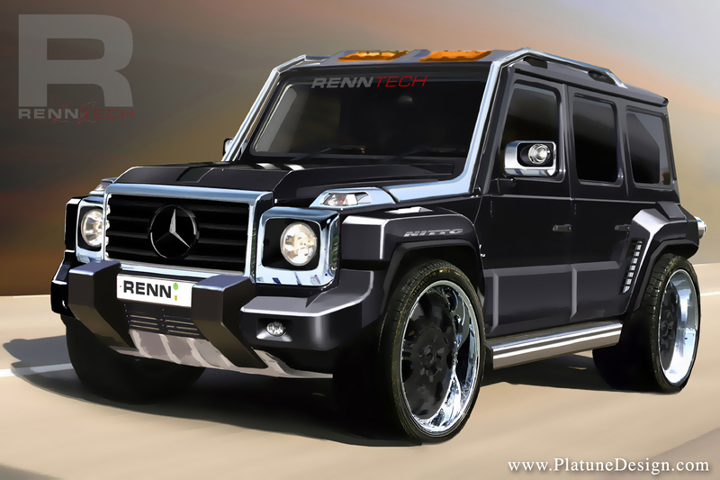 Illustration for article titled RennTECH G Wagen Concept: Torquezilla Cometh